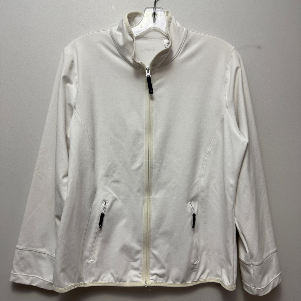 11. Danskin Women's Off-White Utility Jacket